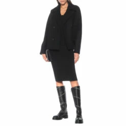 Alaïa Studded Leather Knee-high Boots