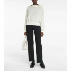 Alaïa High-rise Wide-leg Pants