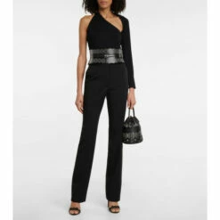 Alaïa One-shoulder Cutout Bodysuit