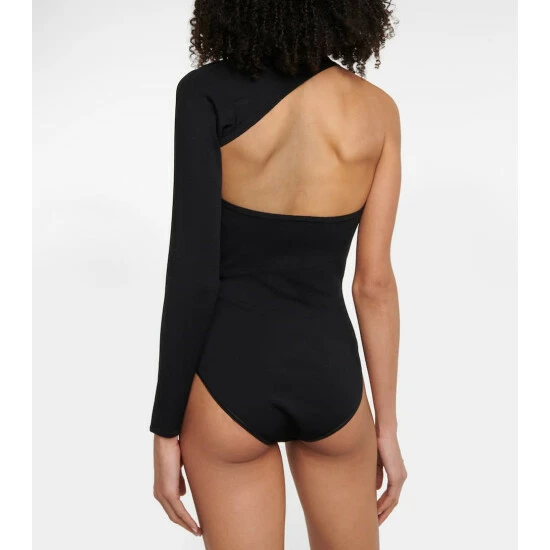 Alaïa One-shoulder Cutout Bodysuit - Image 3