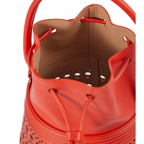 Alaïa Bucket Corset 19 Small Leather Shoulder Bag - Image 2