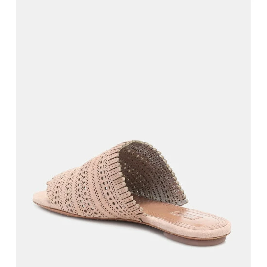 Alaïa Suede Sandals - Image 2
