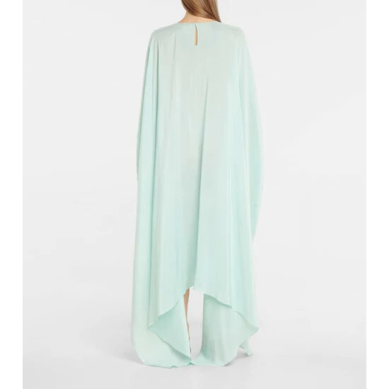 Alaïa Silk Georgette Kaftan Maxi Dress - Image 2