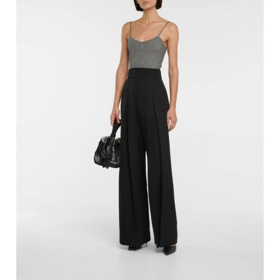 Alaïa Cashmere-blend Bodysuit