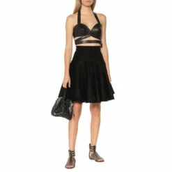 Alaïa Leather Bustier