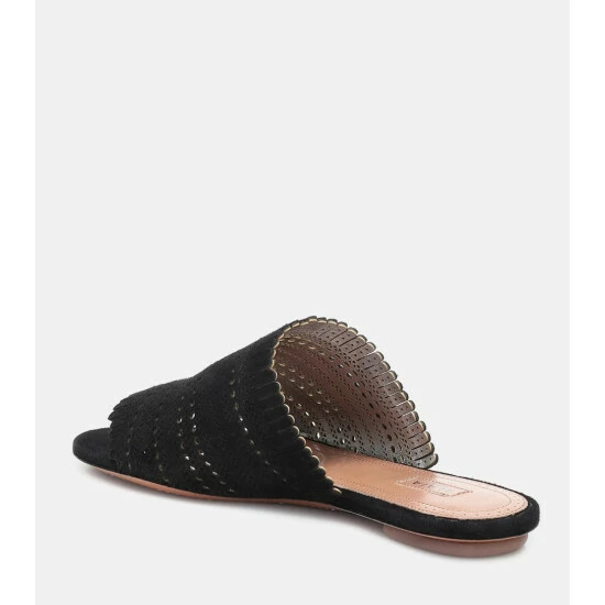 Alaïa Suede Sandals - Image 2