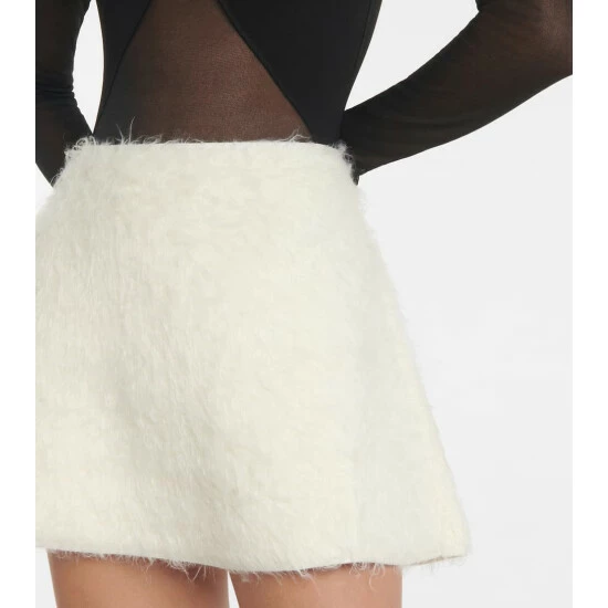 Alaïa Faux Fur Skirt - Image 3