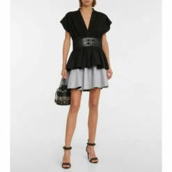 Alaïa Pleated Miniskirt