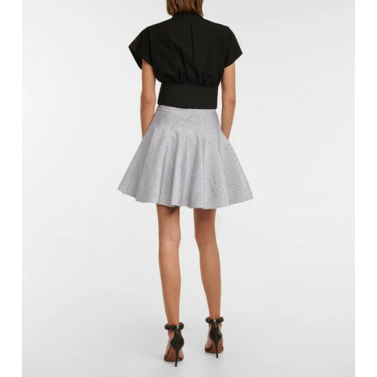 Alaïa Pleated Miniskirt - Image 2