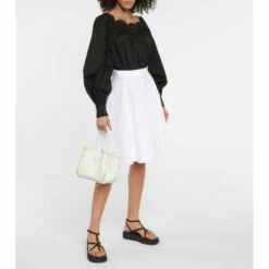 Alaïa Suede Platform Sandals