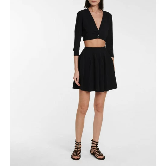 Alaïa Cropped Cardigan