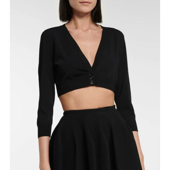 Alaïa Cropped Cardigan - Image 3