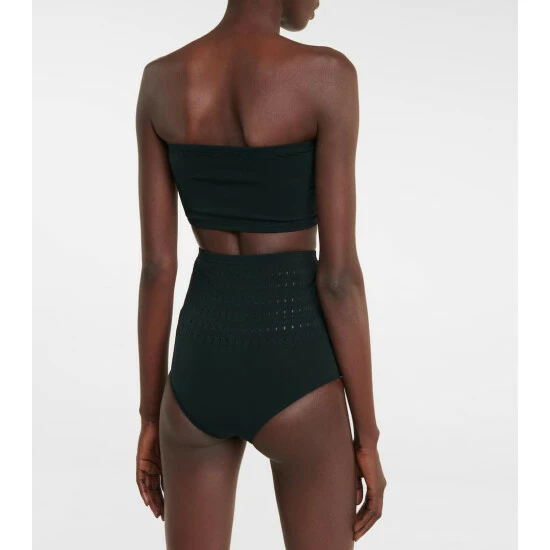 Alaïa Cutout Bandeau Bikini - Image 2