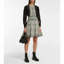 Alaïa Cropped Knit Jacket