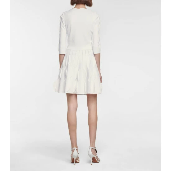 Alaïa Scalloped Stretch-knit Sweater - Image 2