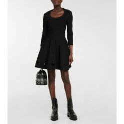 Alaïa Studded Leather Chelsea Boots