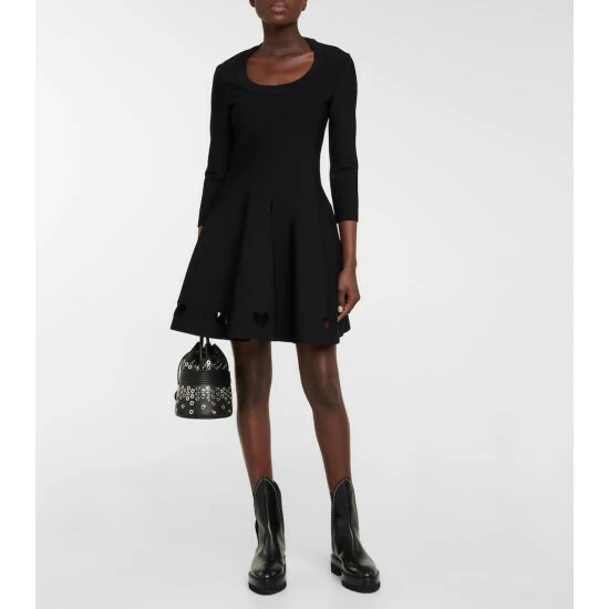 Alaïa Studded Leather Chelsea Boots