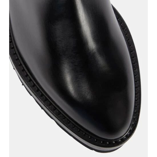 Alaïa Studded Leather Chelsea Boots - Image 5