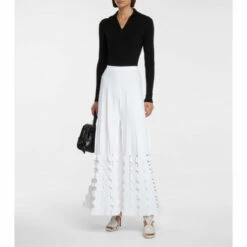 Alaïa Wool-blend Bodysuit