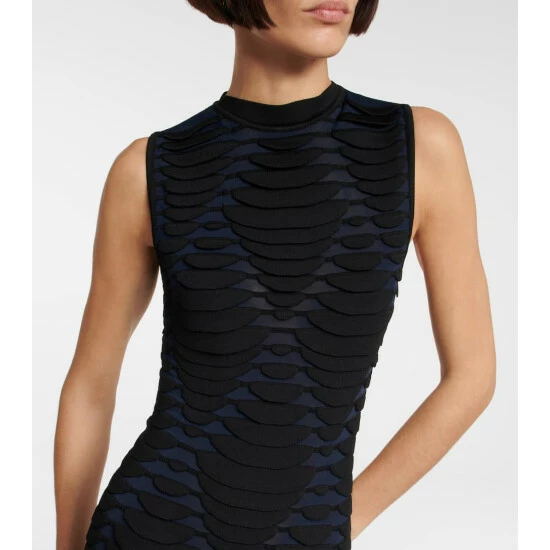 Alaïa 3D-knit Minidress - Image 3