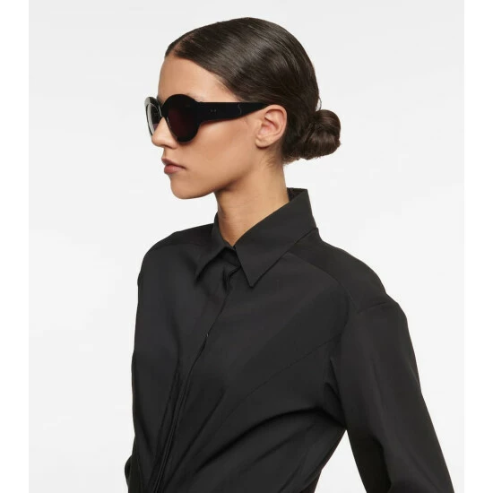 Alaïa Oversized Round Sunglasses - Image 5