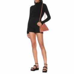 Alaïa Wool-blend Turtleneck Bodysuit