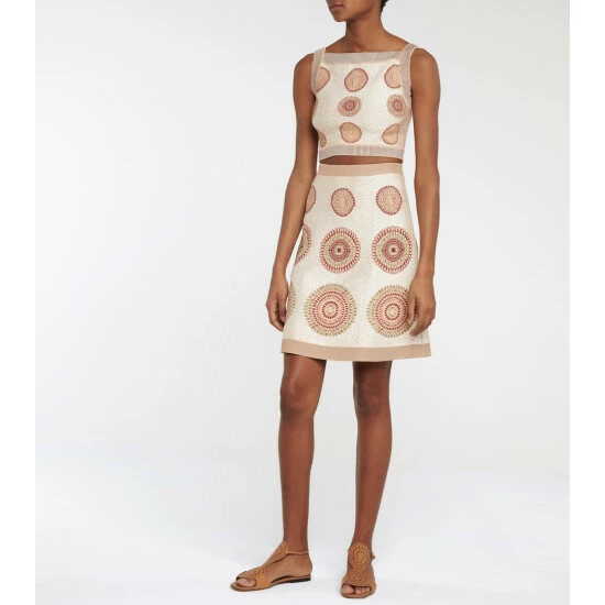 Alaïa Laser-cut Leather Sandals