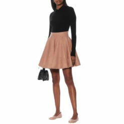 Alaïa Laser-cut Leather Ballet Flats