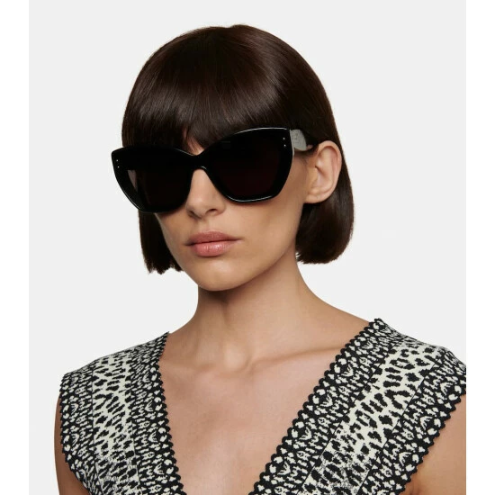 Alaïa Square Acetate Sunglasses - Image 2
