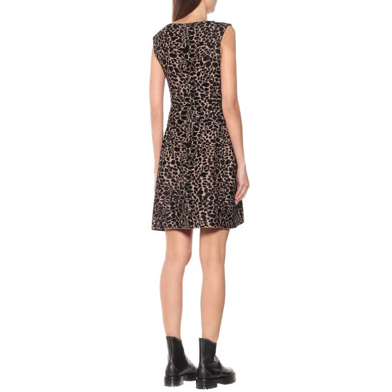 Alaïa Printed Stretch-crêpe Minidress - Image 2