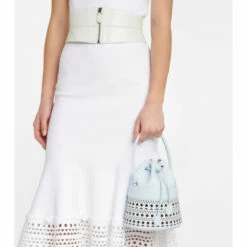 Alaïa Bucket Corset 19 Small Leather Shoulder Bag