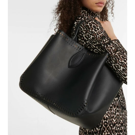 Alaïa Angèle 32 Medium Leather Tote