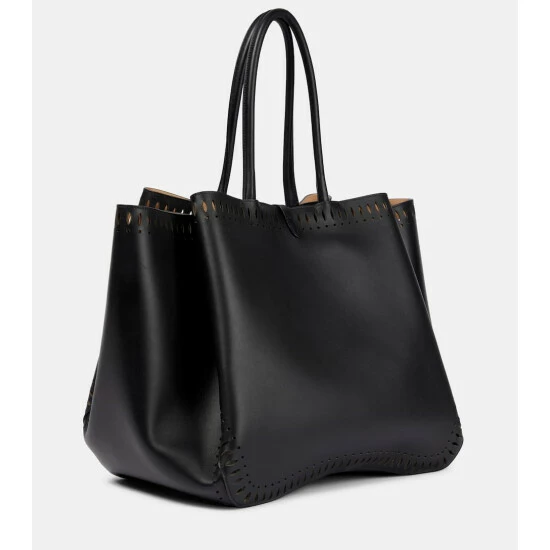 Alaïa Angèle 32 Medium Leather Tote - Image 3