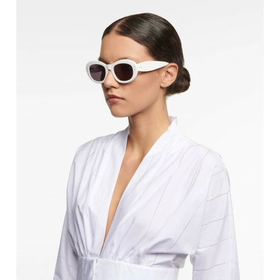 Alaïa Oval Sunglasses - Image 5