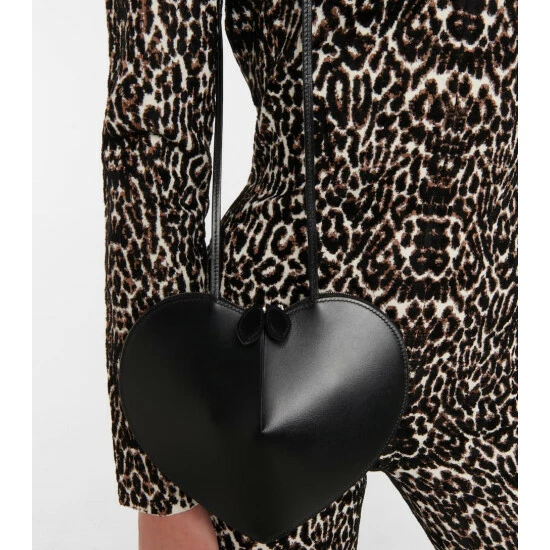 Alaïa Le Cœur Leather Shoulder Bag