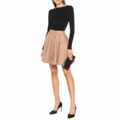 Alaïa Wool-blend Bodysuit