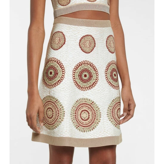 Alaïa Jacquard Stretch-knit Miniskirt - Image 3