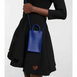 Alaïa Garance Leather Phone Pouch