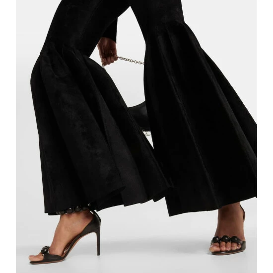 Alaïa Jacquard Velvet Chenille Bodysuit - Image 4