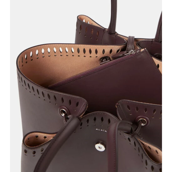 Alaïa Angèle 25 Leather Tote - Image 2