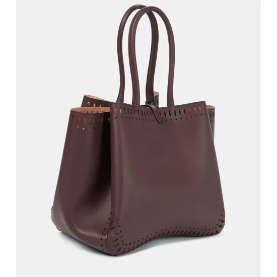 Alaïa Angèle 25 Leather Tote - Image 3
