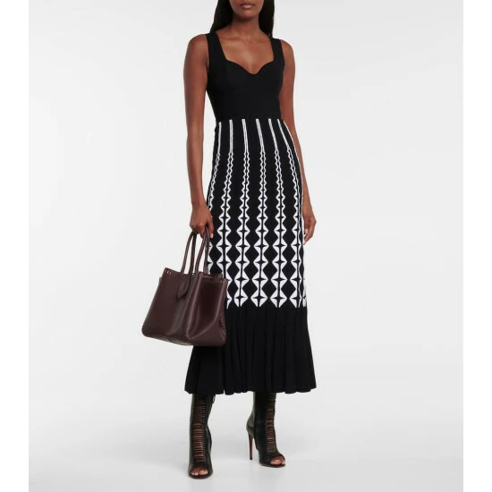 Alaïa Angèle 25 Leather Tote - Image 4