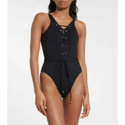 Alaïa Lace-up Swimsuit