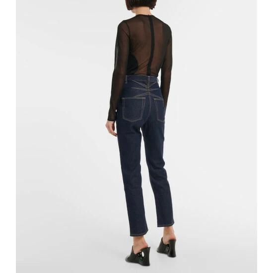 Alaïa High-rise Slim Jeans - Image 2