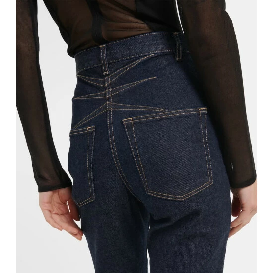 Alaïa High-rise Slim Jeans - Image 5