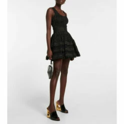 Alaïa La Sculpture Patent Leather Sandals