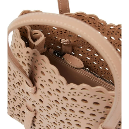 Alaïa Le Mina 20 Vienne Wave Leather Tote Bag - Image 2