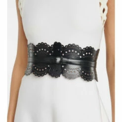 Alaïa Leather Corset Belt