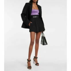 Alaïa Velvet Bandeau Top