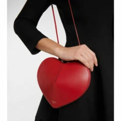 Alaïa Cœur Small Leather Shoulder Bag